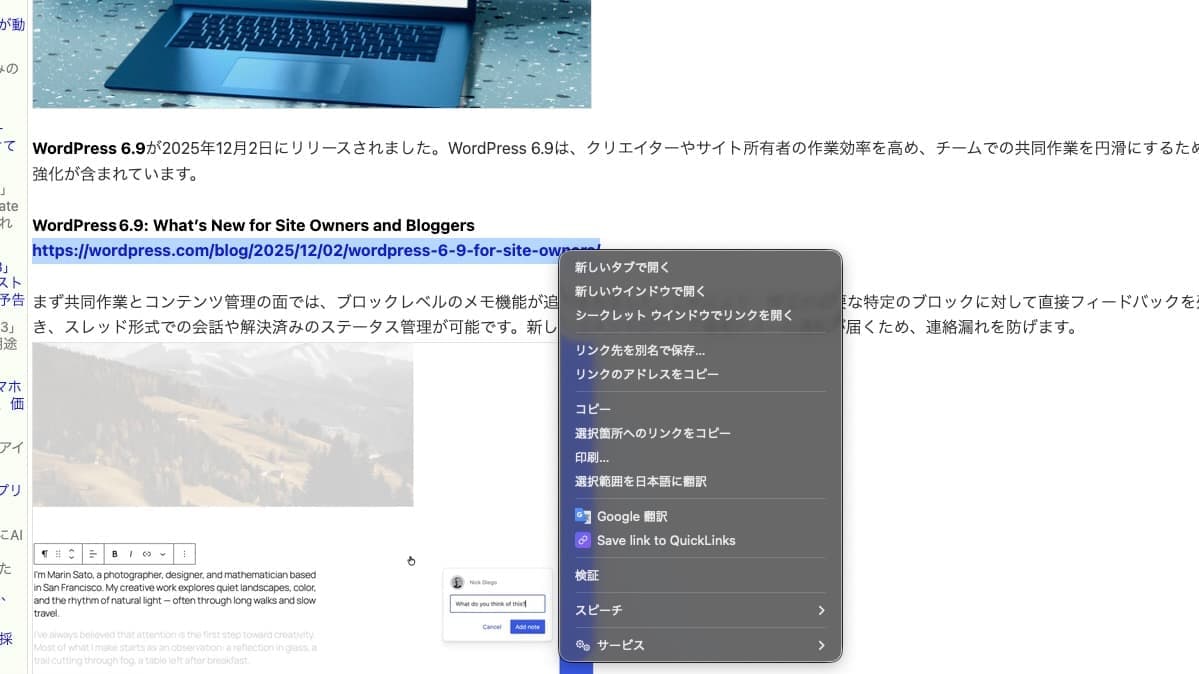 clipgest Extension Demo